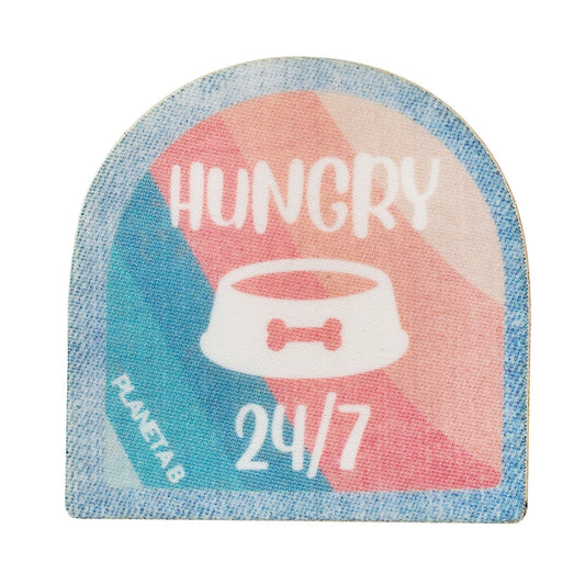 Hungry merit eco-badge