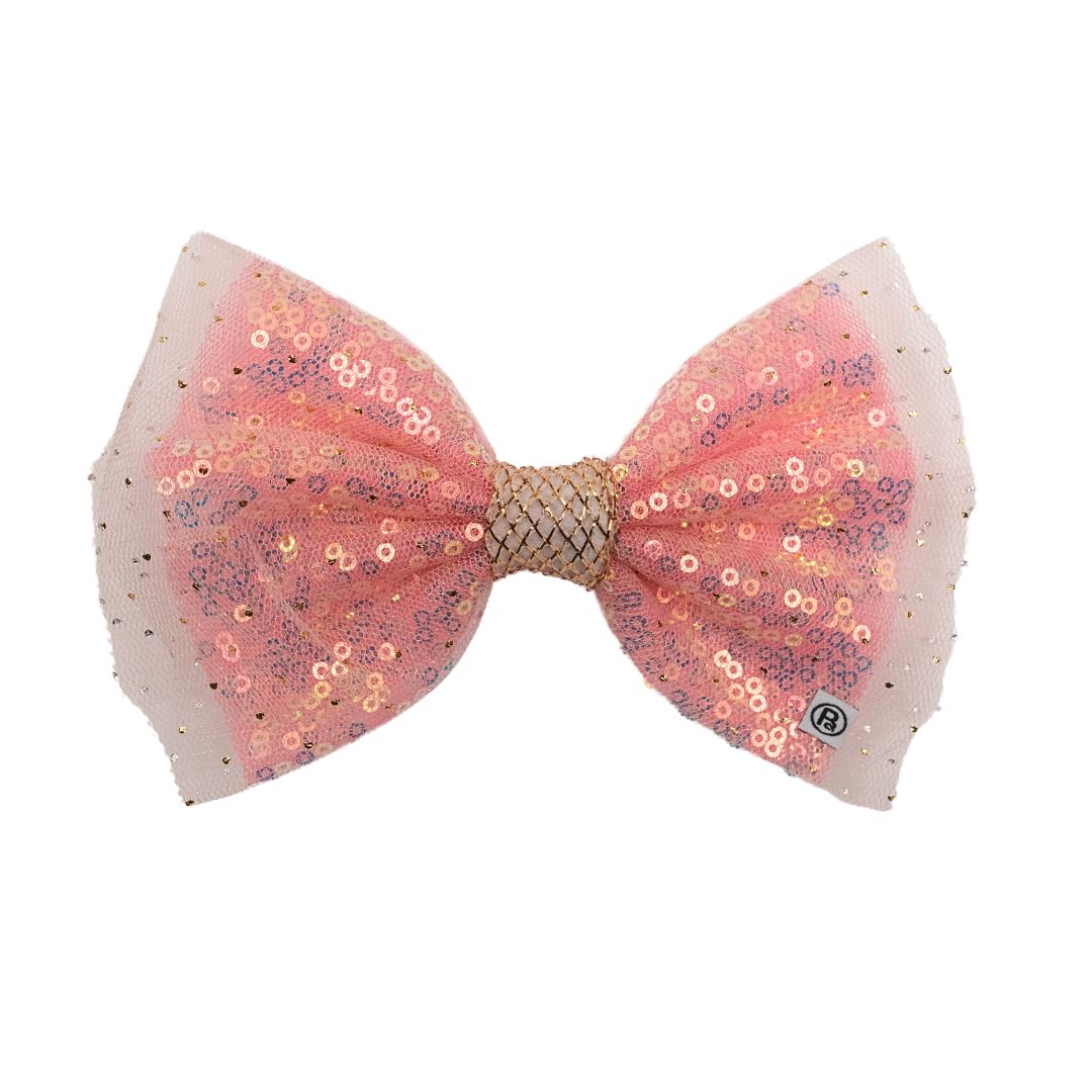 Glam party up-cycled collar bows