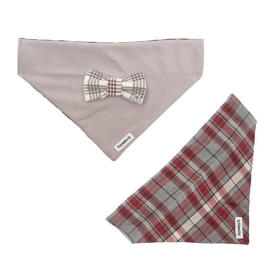 Exchangeable bandana & bow set (medium)