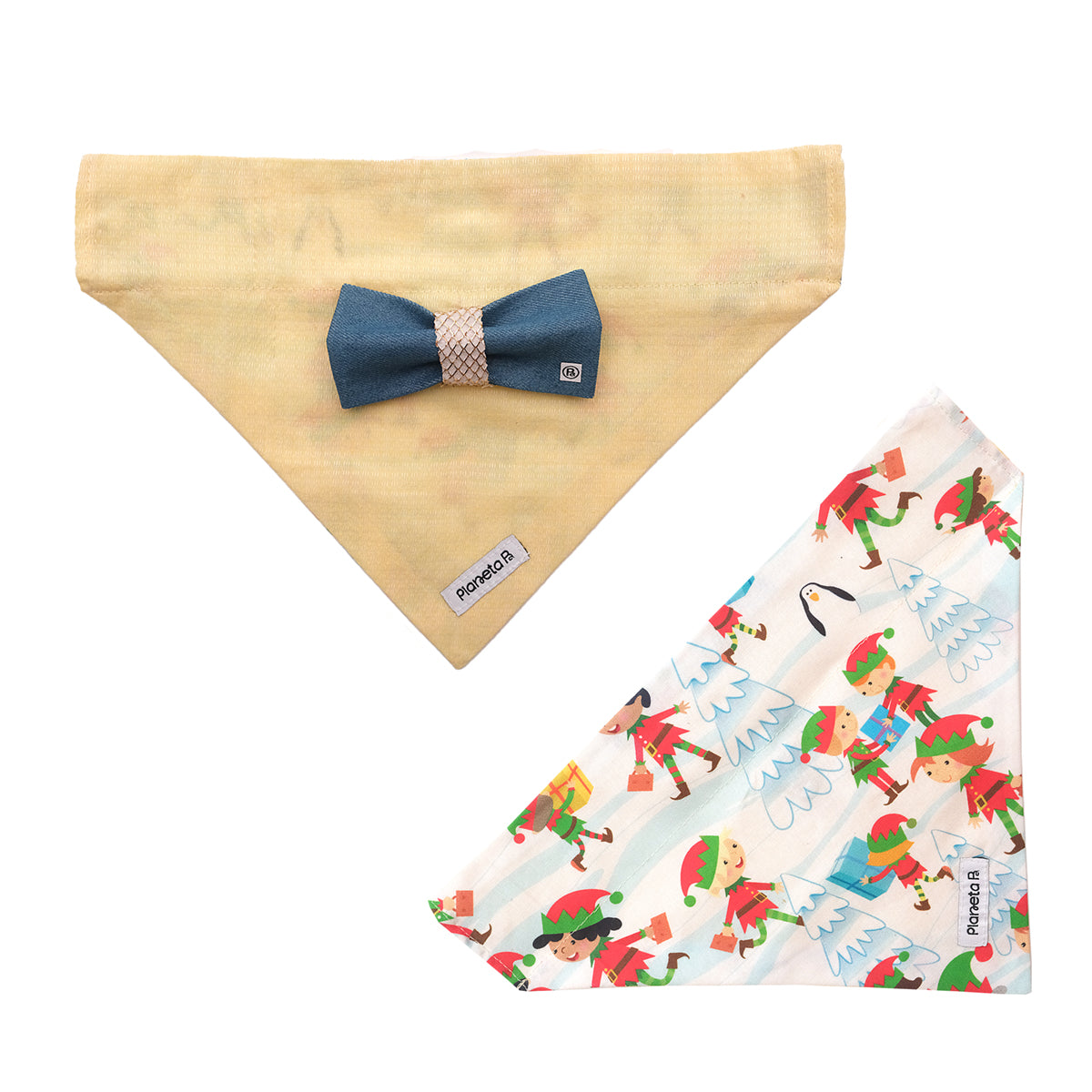 Exchangeable bandana & bow set (medium)