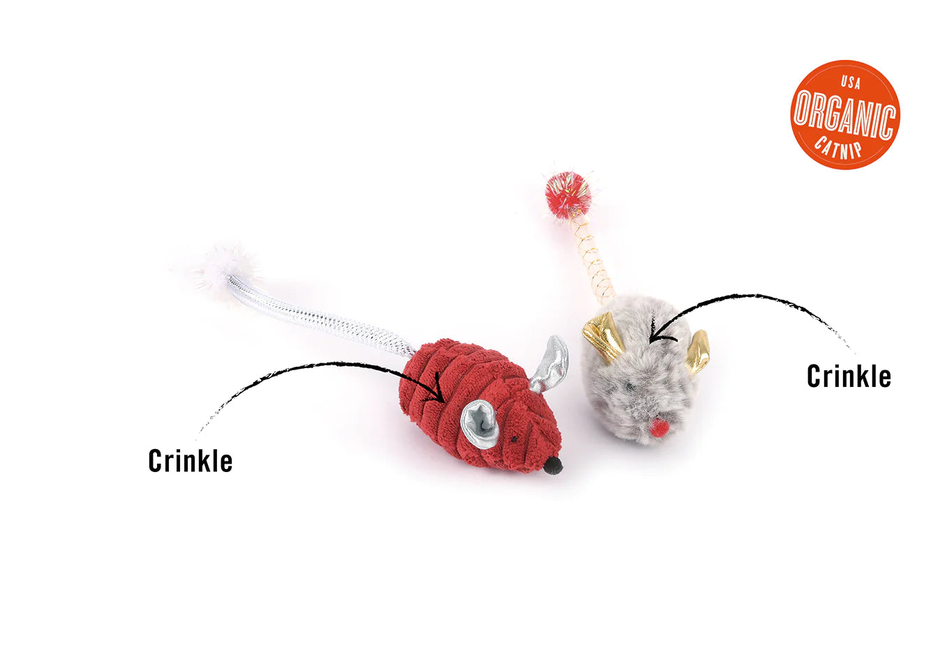 Twice as Mice Cat Toy