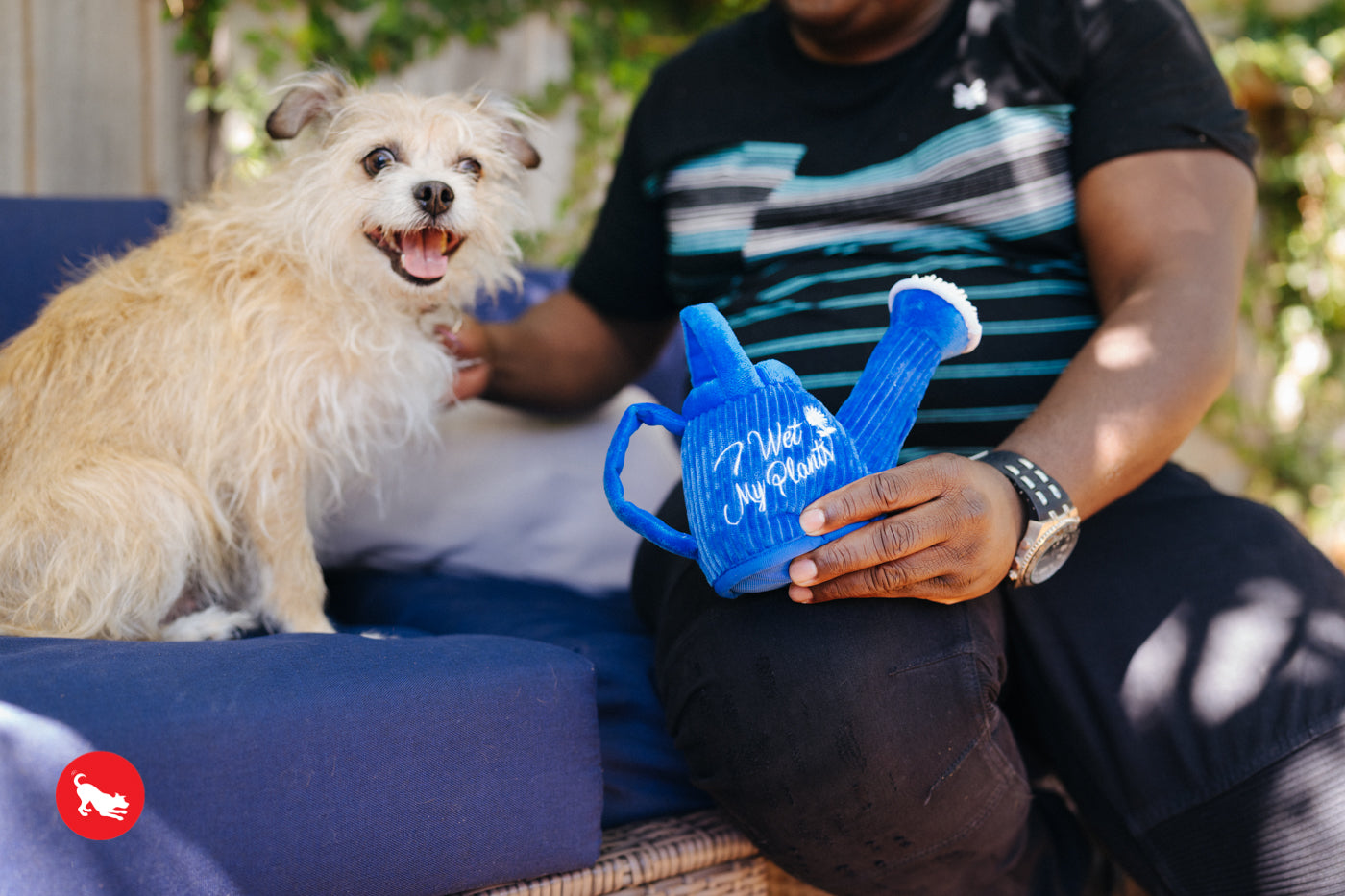 "Wagging Watering Can"