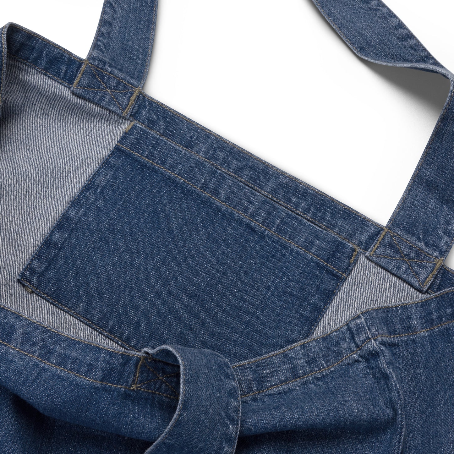 Pet Love Organic denim tote bag