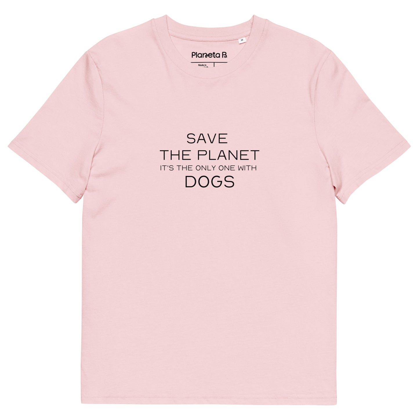 Save the Planet Unisex organic cotton t-shirt