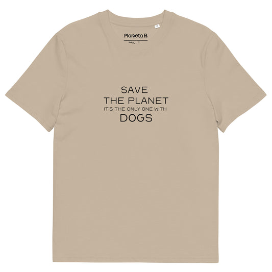 Save the Planet Unisex organic cotton t-shirt