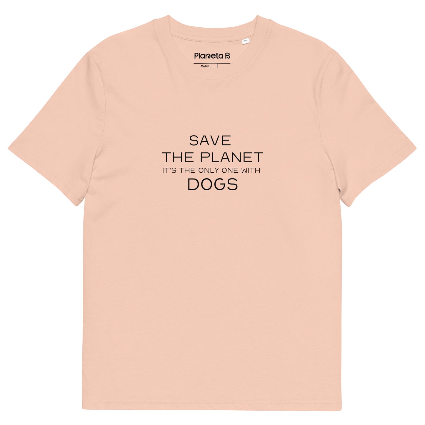 Save the Planet Unisex organic cotton t-shirt