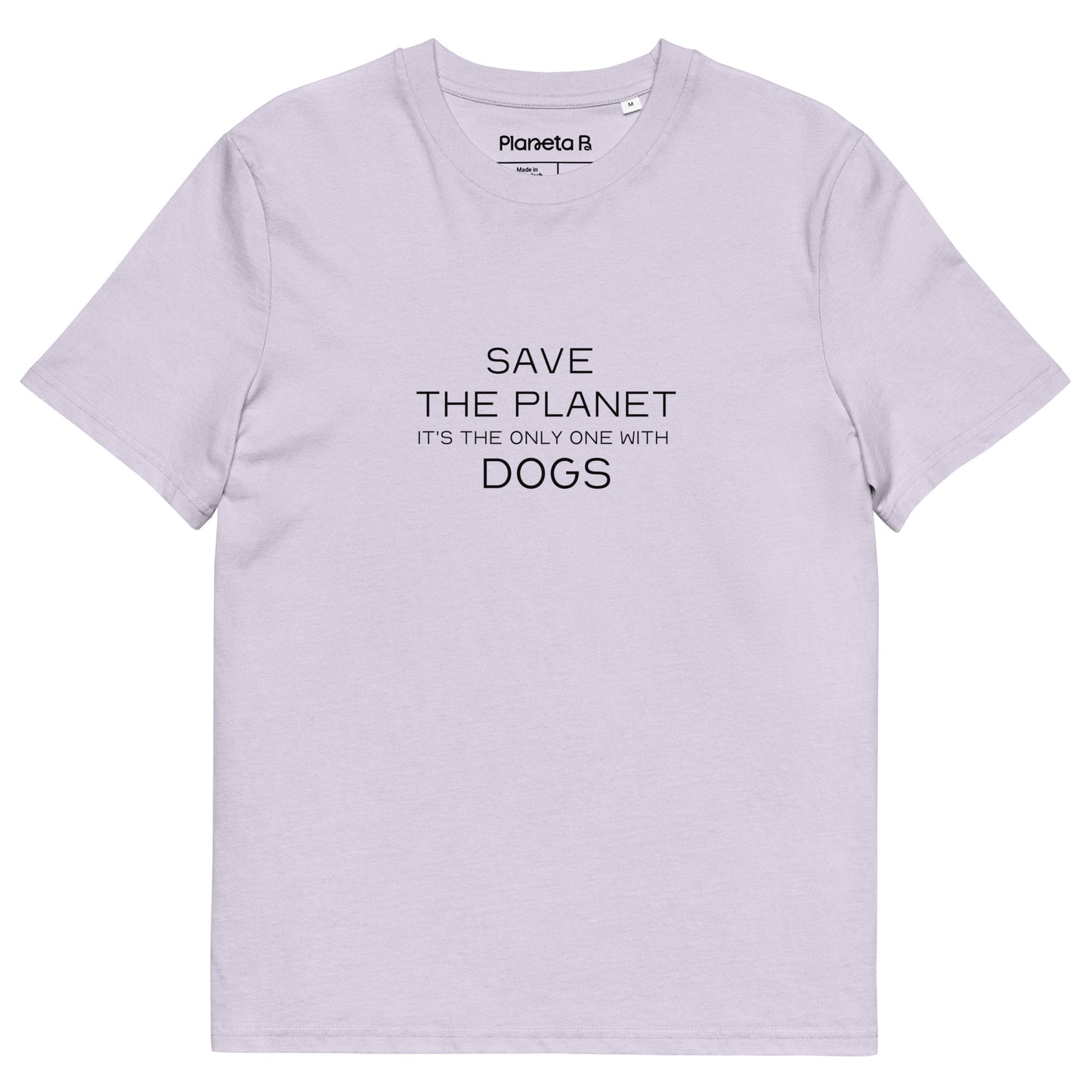 Save the Planet Unisex organic cotton t-shirt
