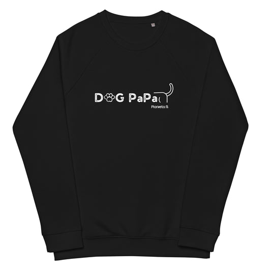 Dog PaPa organic raglan sweatshirt