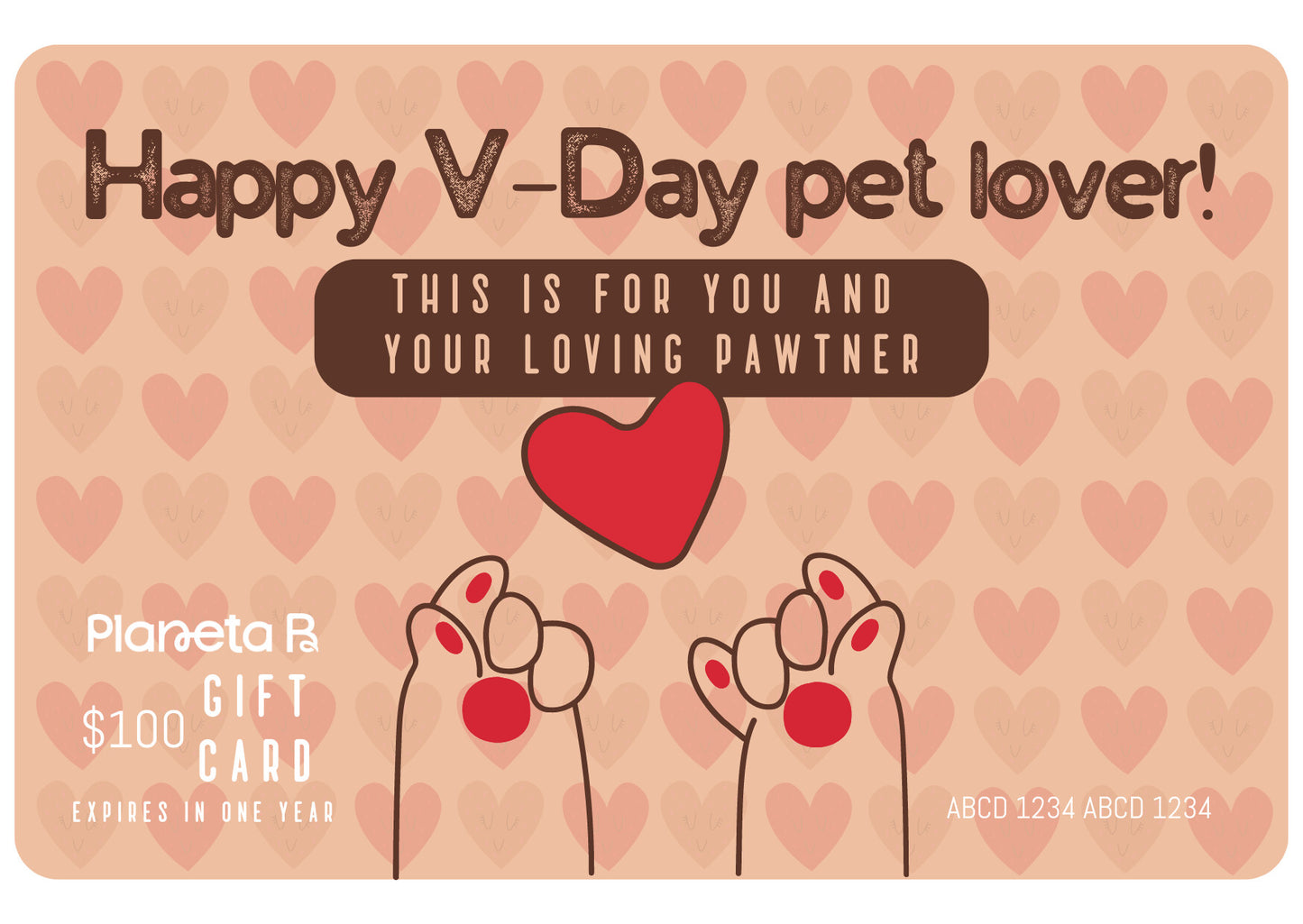 Happy V-Day e-Gift Card