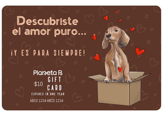 Puro amor e-Gift Card
