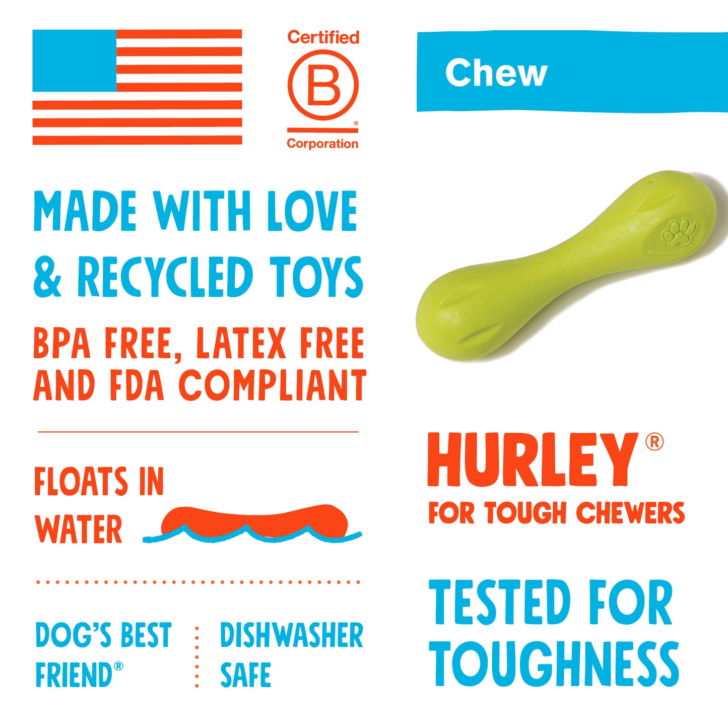 Hurley Eco-friendly Toy