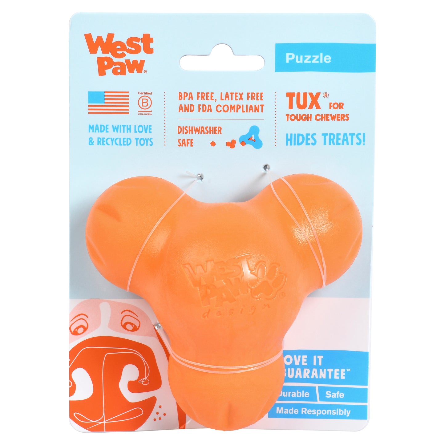 Tux Eco-friendly Treat Toy