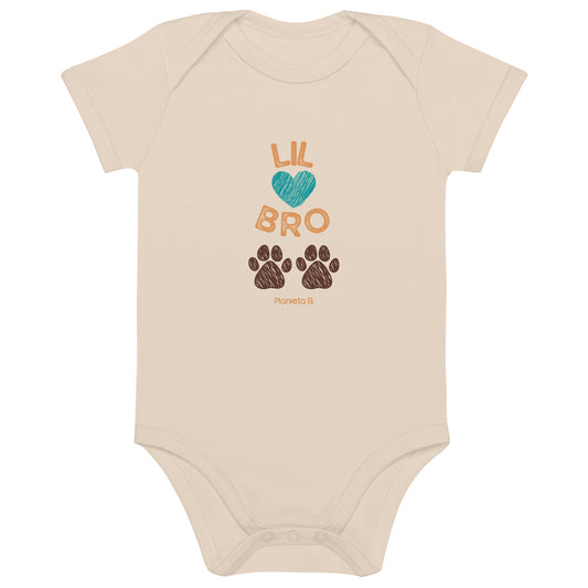 Lil Bro Organic cotton baby bodysuit