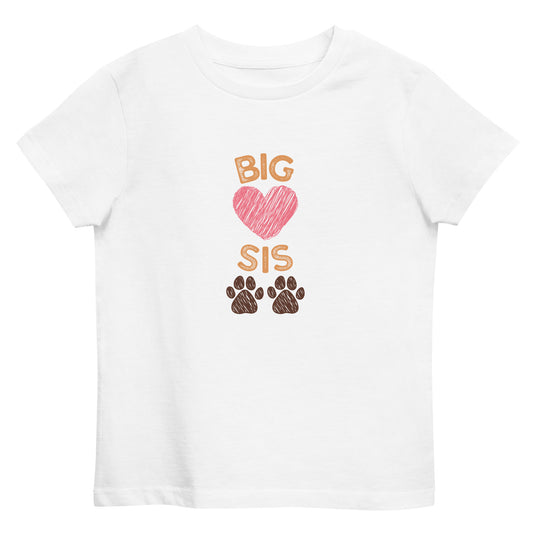 Big Sis Organic Cotton Kids T-Shirt