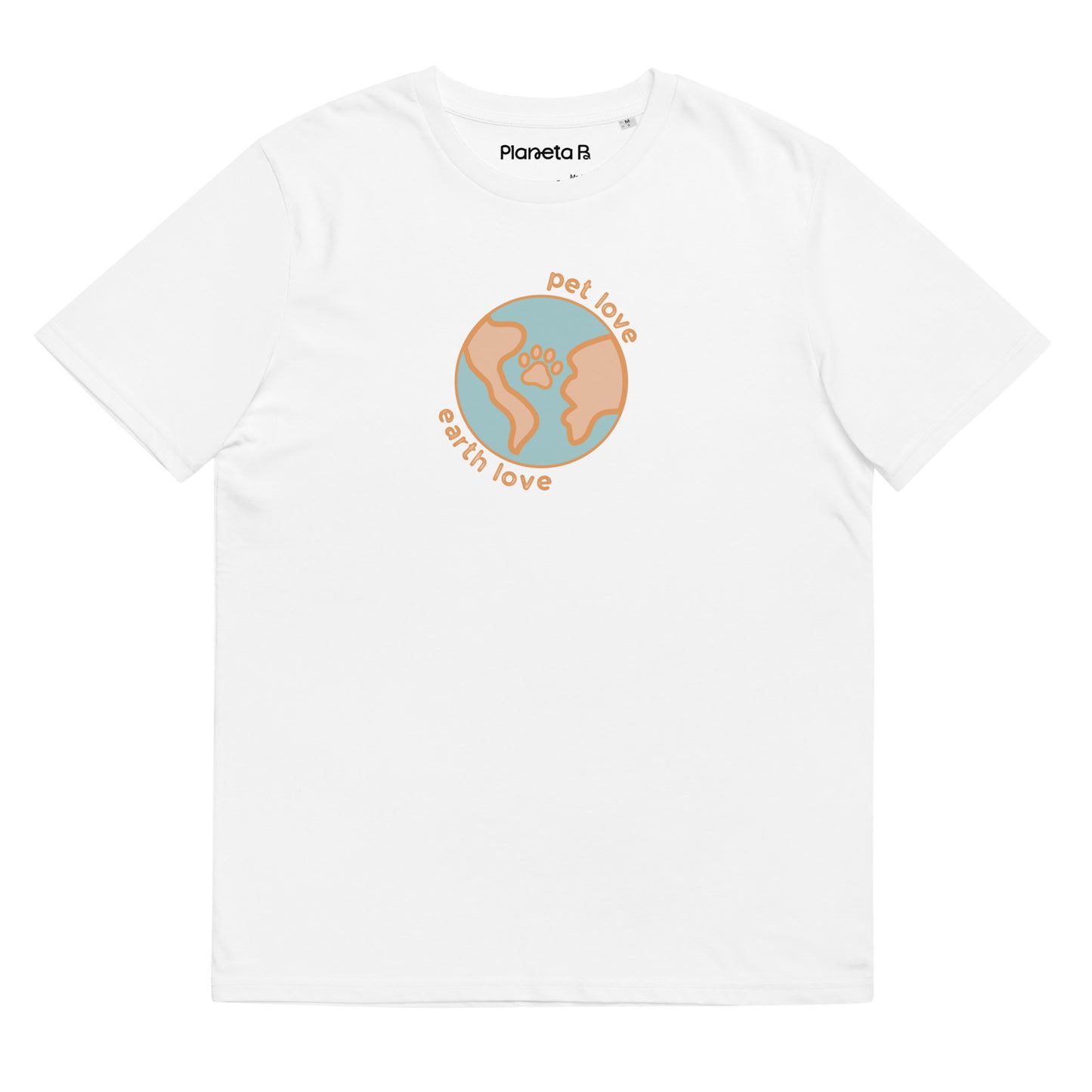 Pet Love Unisex Organic Cotton T-Shirt