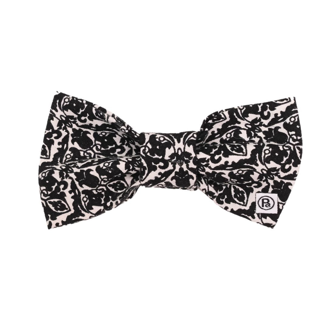 Planeta B up-cycled collar/bandana bow