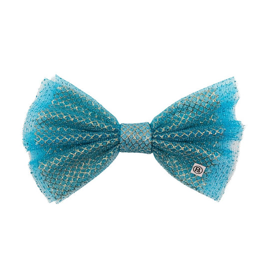 Glam party up-cycled collar bows