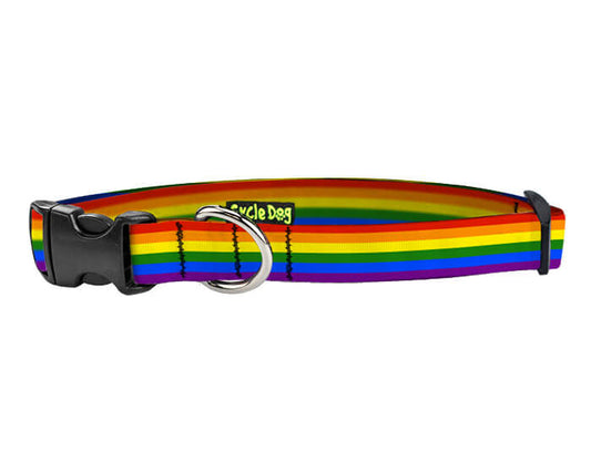 Ecoweave rainbow skinny collar