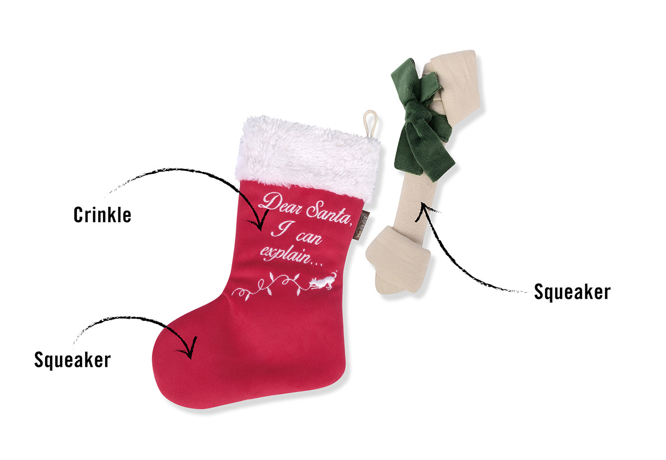 Good Dog Christmas Stocking