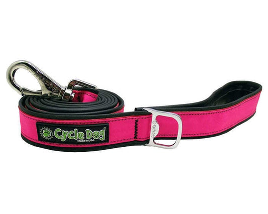 Waterproof no stink pink reflective leash