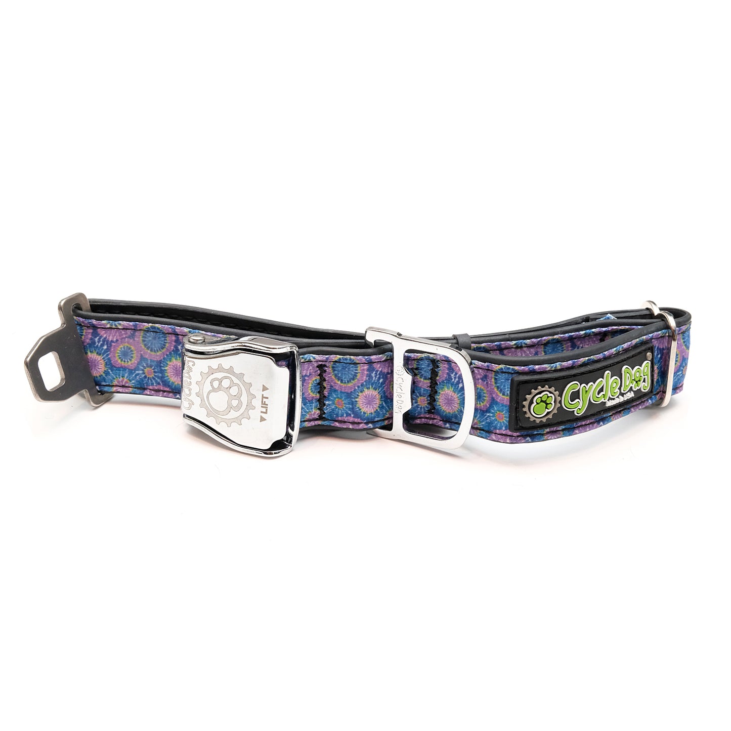 Waterproof no stink “purple burst" collar