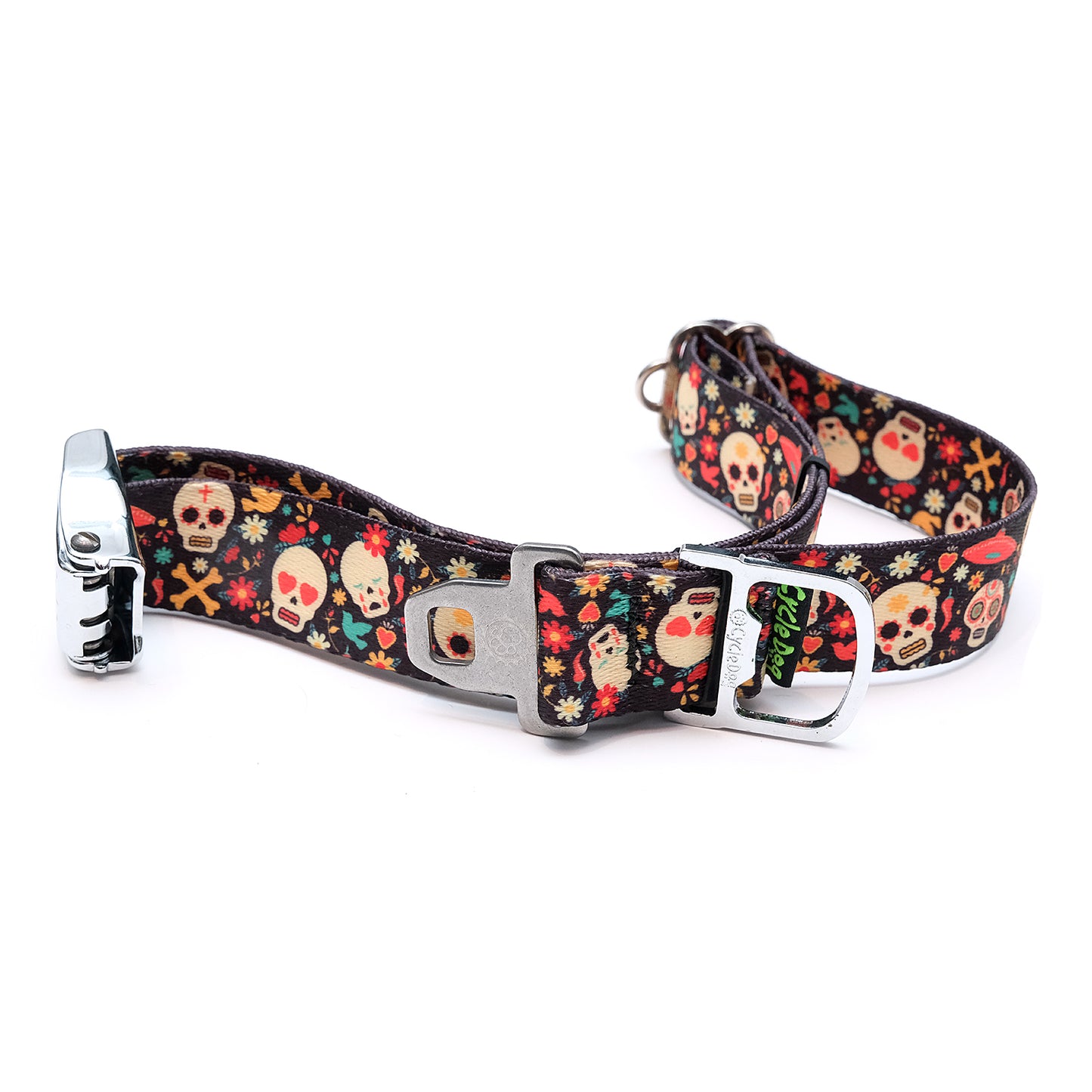 Ecoweave “Sugar skull" collar