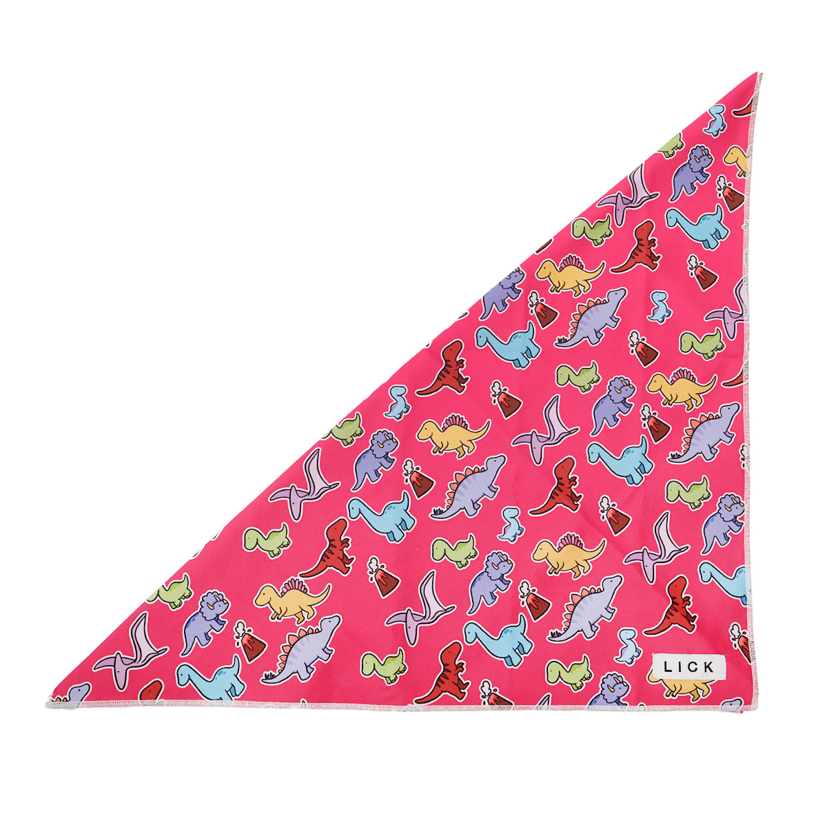 Pink dinos bandana