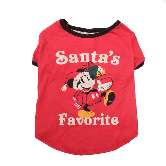 Santa's favorite dog shirt