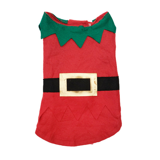 Little elf dog costume