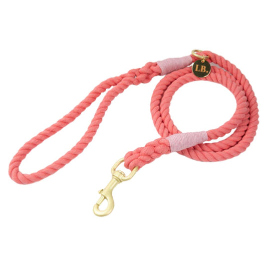 Recycled yarn leash-Pink