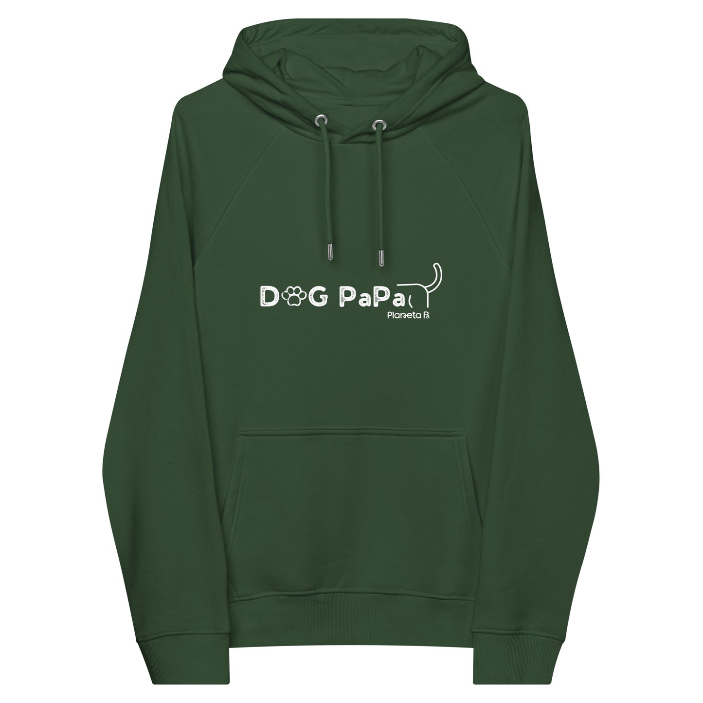 Dog PaPa eco raglan hoodie