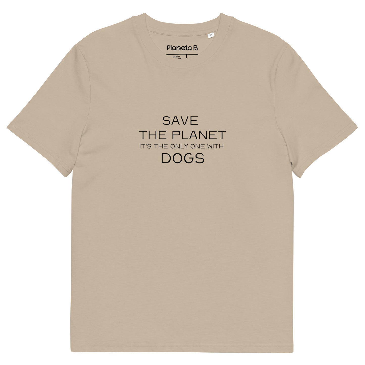 Save the Planet Unisex organic cotton t-shirt