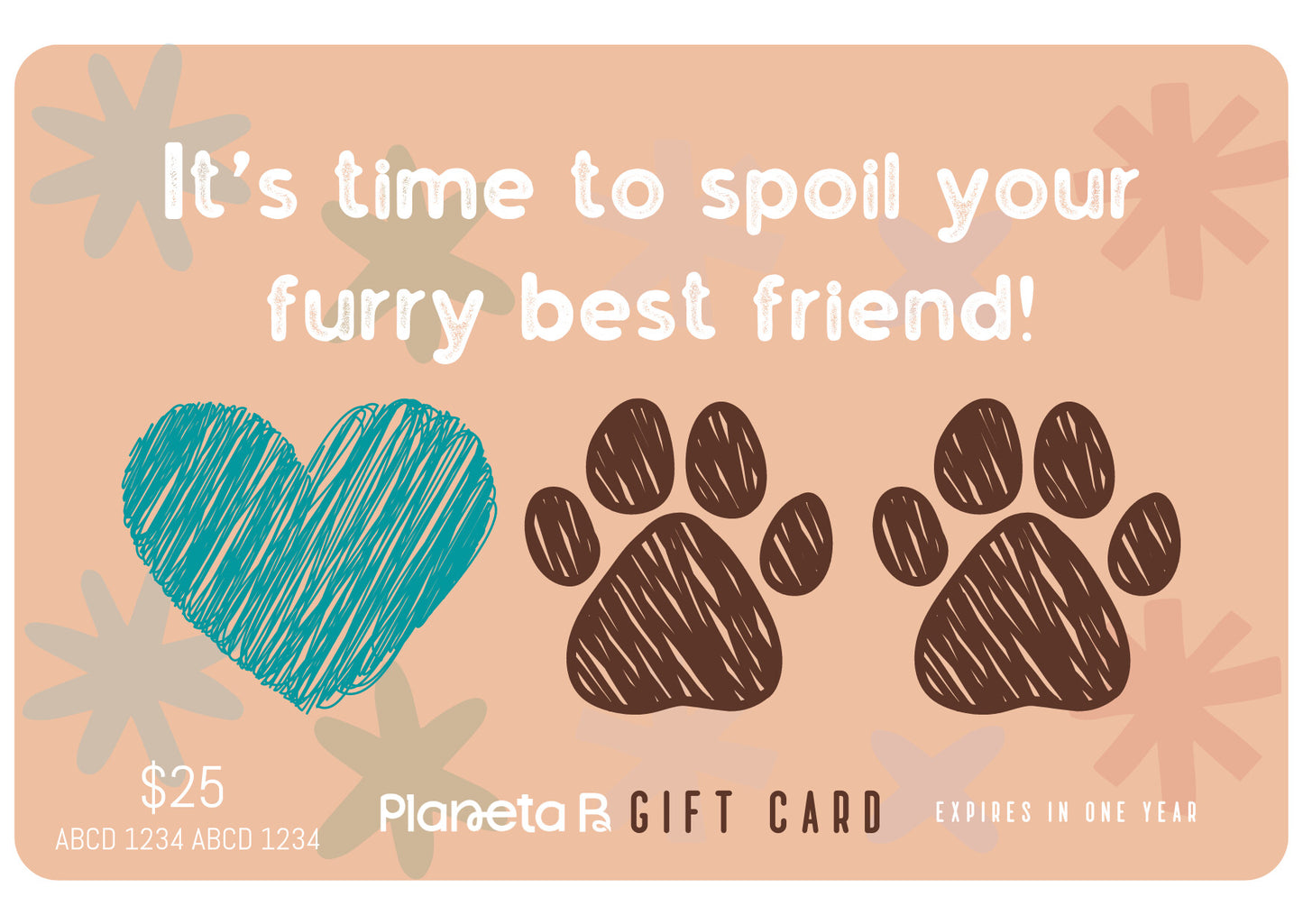 "Furry Best Friend" e-Gift Card