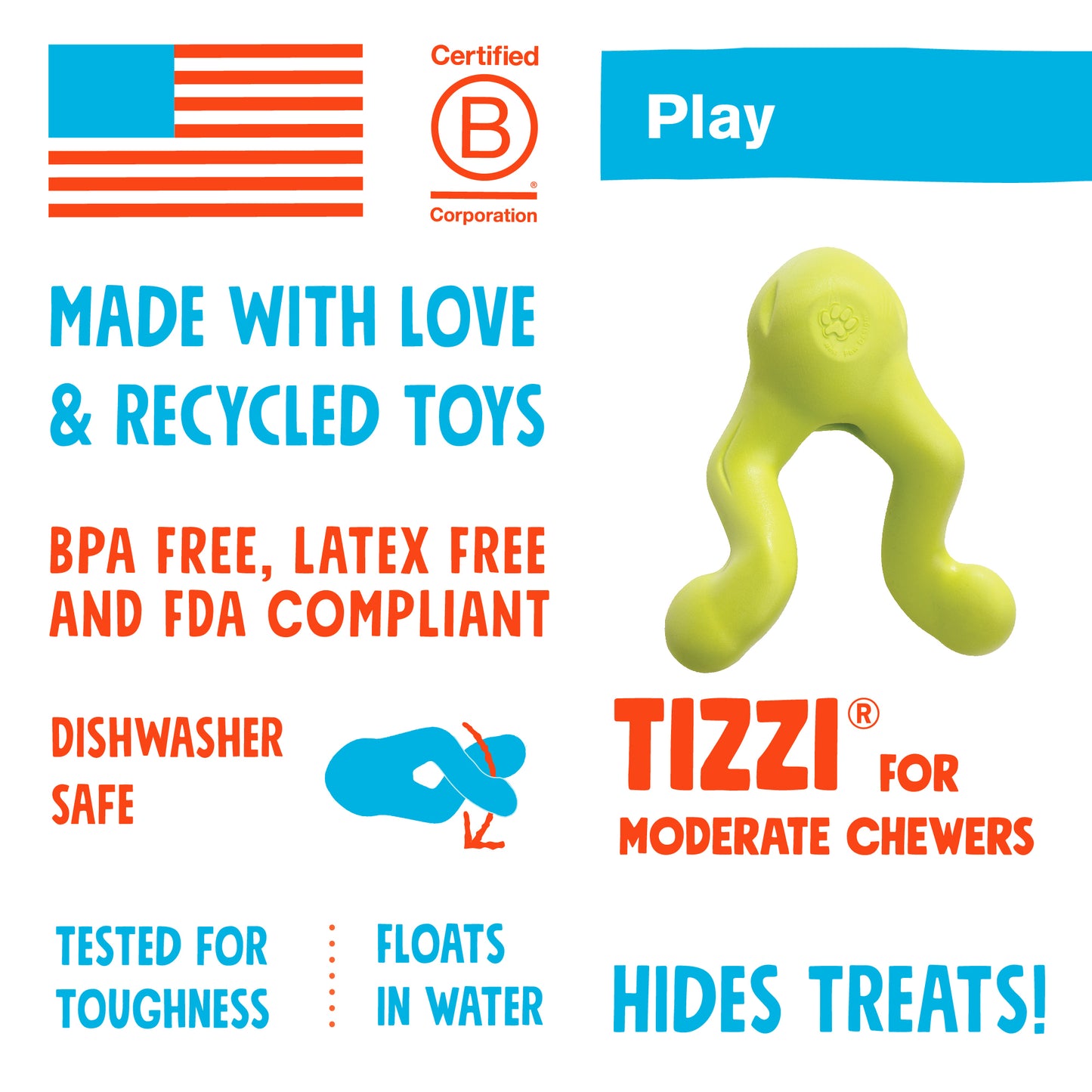 Tizzy Eco-friendly Toy