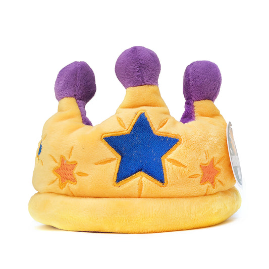 Canine crown plush toy