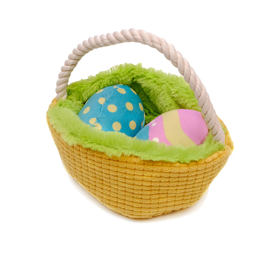 "Egg-cellent basket" easter toy