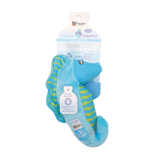 "Clean Earth Seahorse Plush Toy"