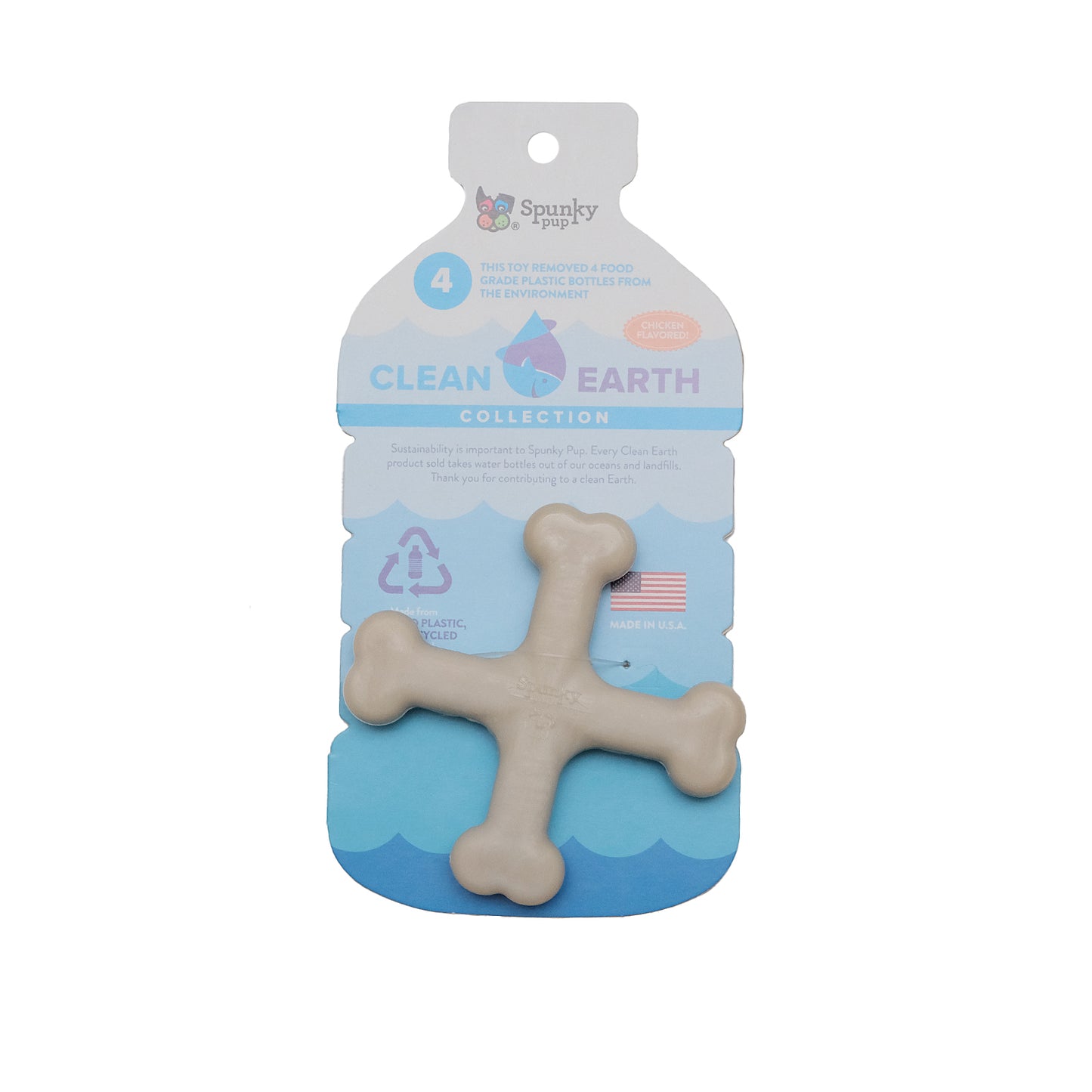 Clean Earth Recycled Crossbones