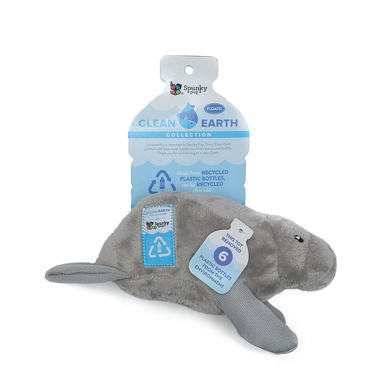 Clear Earth Manatee Plush Toy