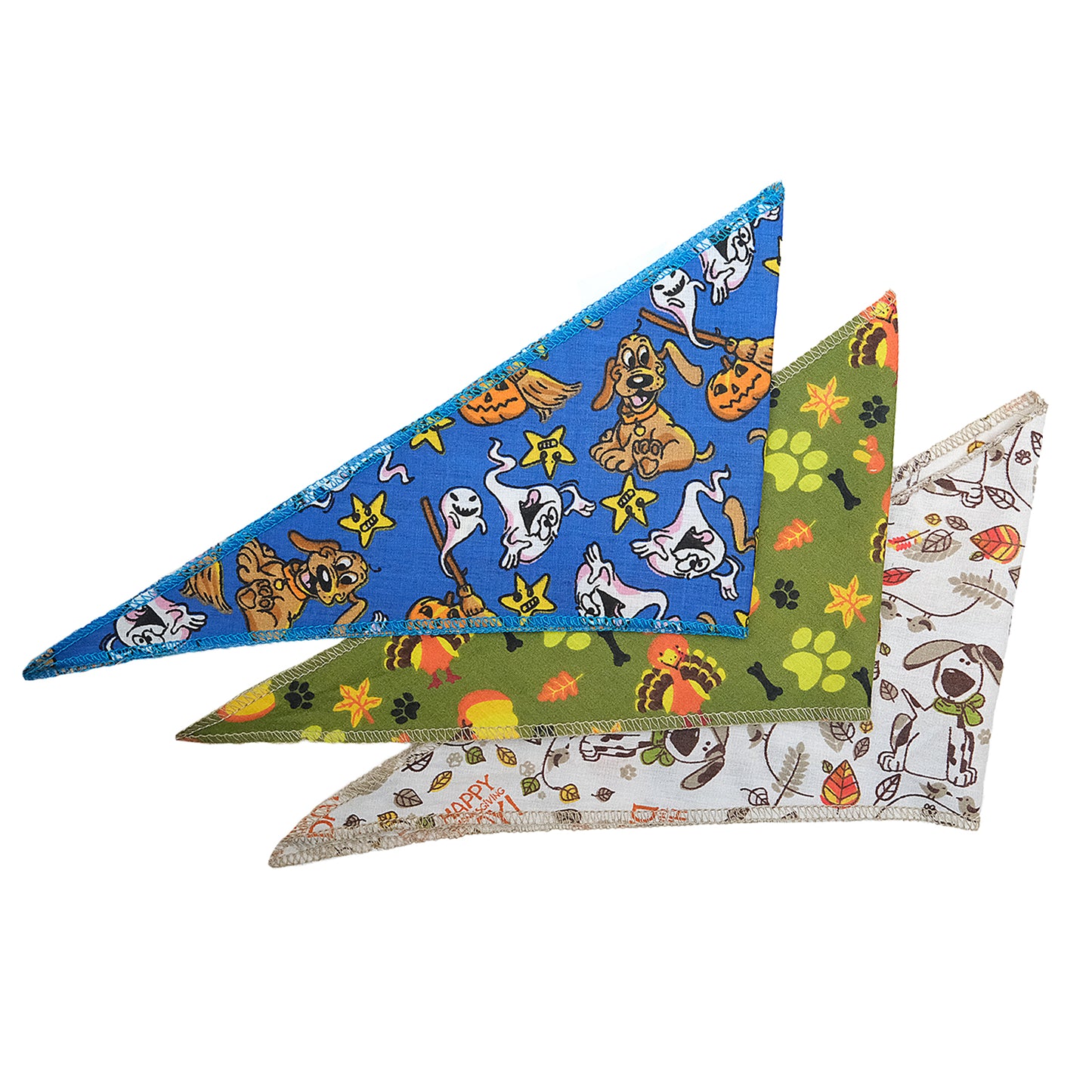 Fall dog and cat Bandana Bundle