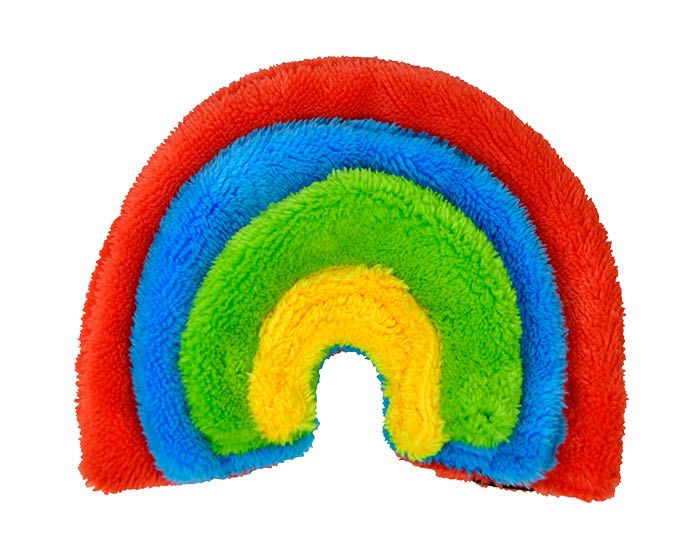 Rainbow plush toy