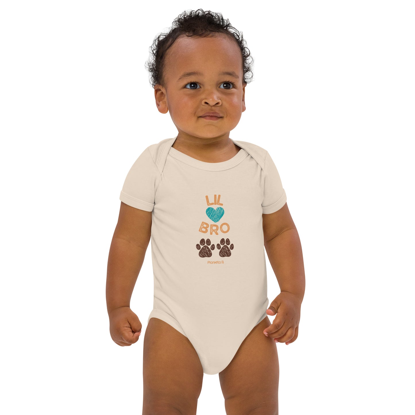 Lil Bro Organic cotton baby bodysuit