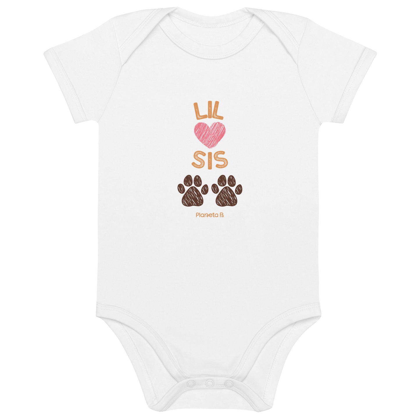 Lil Sis Organic cotton baby bodysuit