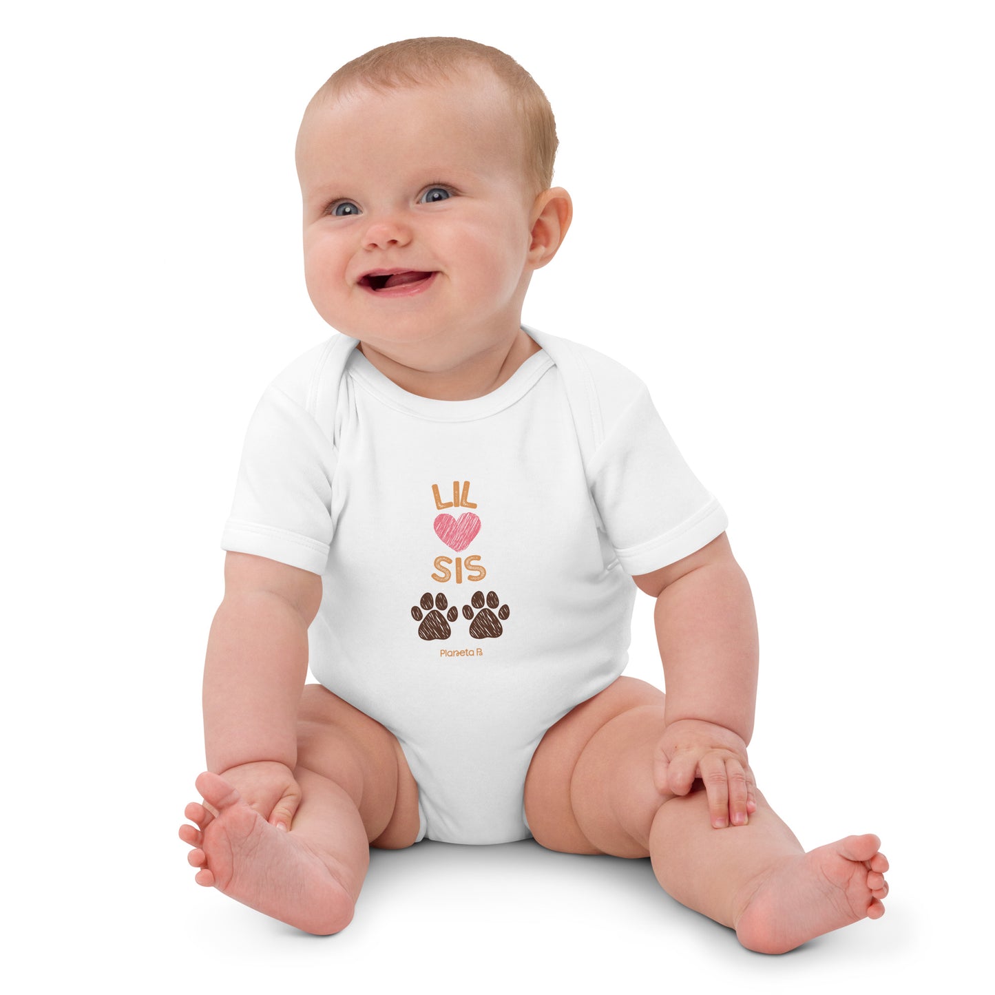 Lil Sis Organic cotton baby bodysuit