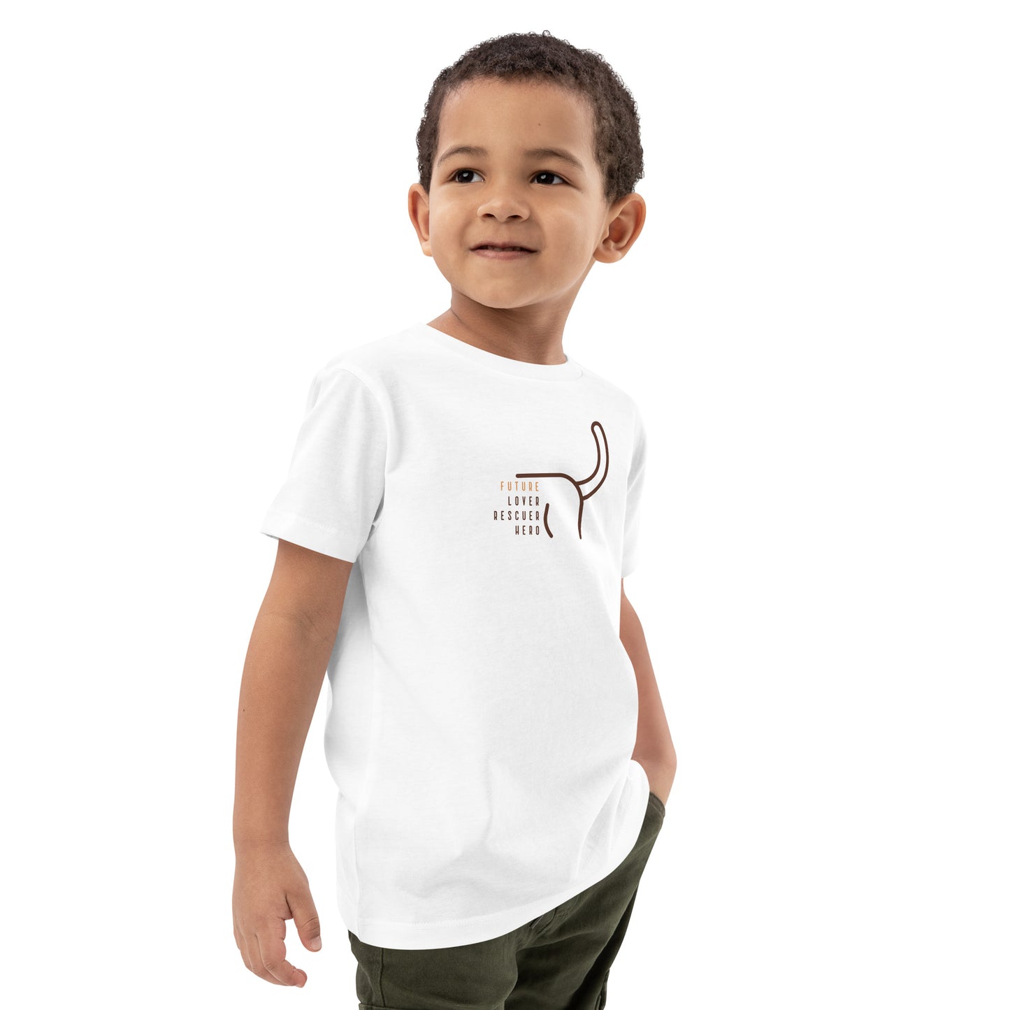 Future Rescuer Organic Cotton Kids T-Shirt